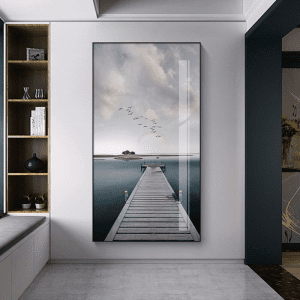 0-main-mer-paysage-toile-affiche-nordique-littoral-pont-mur-art-imprimer-paysage-marin-peinture-dcoration-photos-scandinave-dcor–la-maison